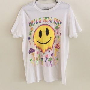 Melting Smiley Face Have A Nice Trip T-Shirt